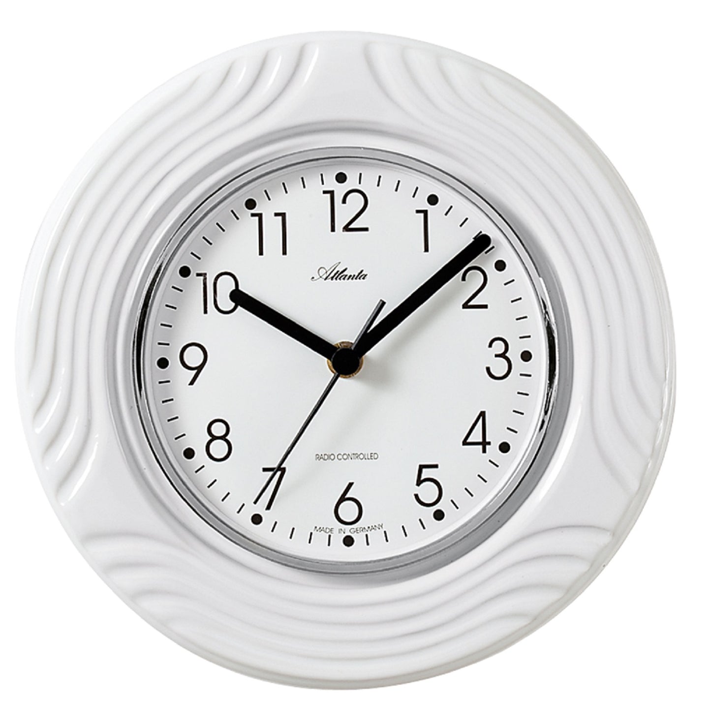 Exklusive Funk-Küchenuhr aus hochwertiger Edelkeramik - ATLANTA 6020