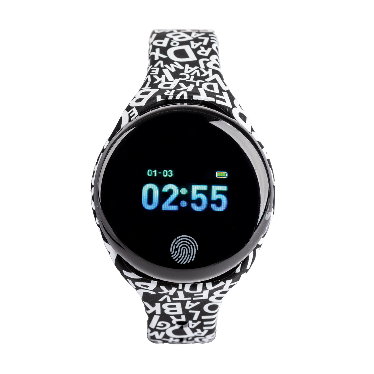 Fitnesstracker mit Schrittzähler Schlaf Nachrichten Smartwatch - 9722/7