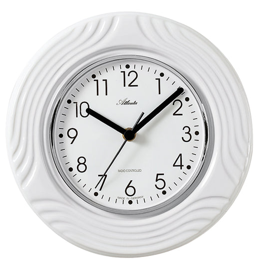 Exklusive Funk-Küchenuhr aus hochwertiger Edelkeramik - ATLANTA 6020