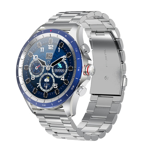 Atlanta Smartwatch für Herren, Fitnesstracker, mit Wettervorhersage, Schrittzähler, zum Blutdruck messen, wasserdicht - 9719