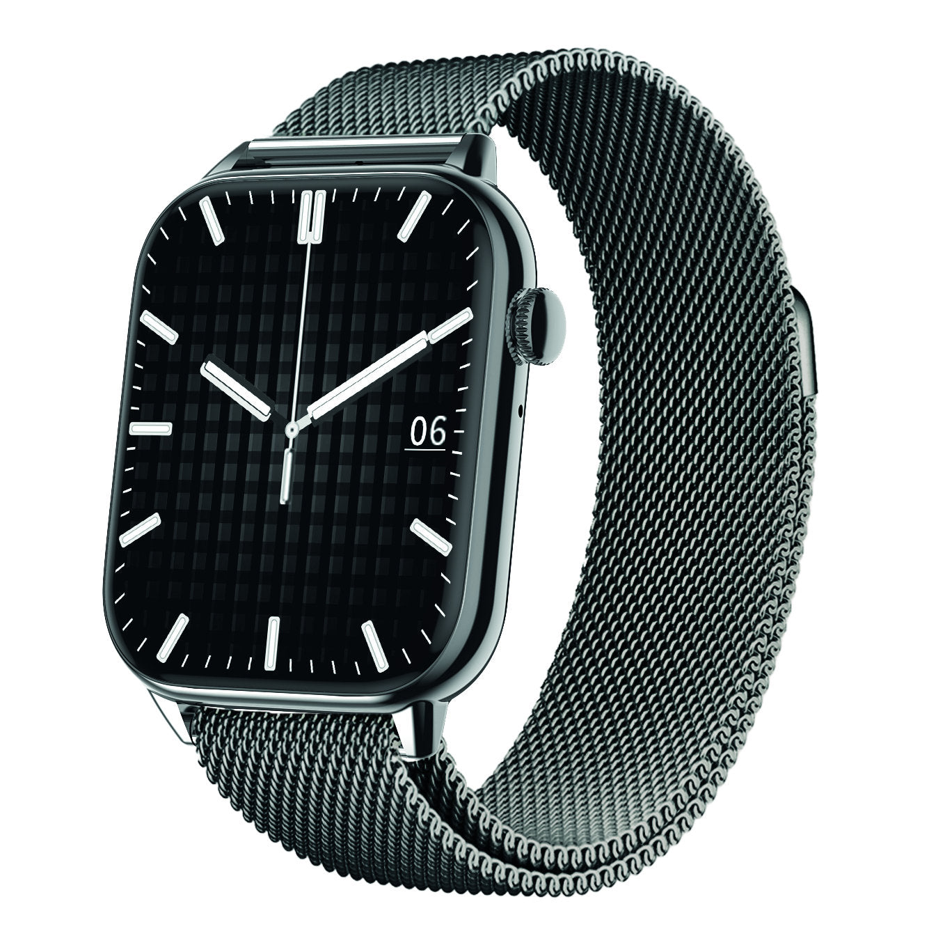 ATLANTA Fitnesstracker mit Herzfrequenz Puls Blutdruck EKG Freisprechen Schlaf Schritte Farbdisplay Smartwatch Armband Uhr mit Wechselband - 9725/7