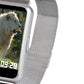 Ersatz-Armband Metall für Smartwatch ATLANTA  9720 / 9731  - SILBER