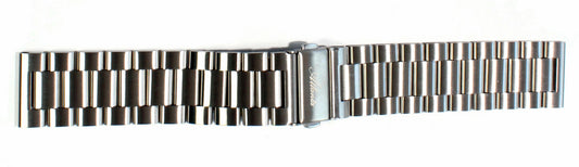 Ersatz-Armband Edelstahl für Smartwatch ATLANTA  9726 / 9727 / 9717 / 9718 / 9719 - SILBER