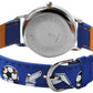 Kinderwecker ohne Ticken Blau + Armbanduhr für Jungen  - Atlanta 1967/5 KAU